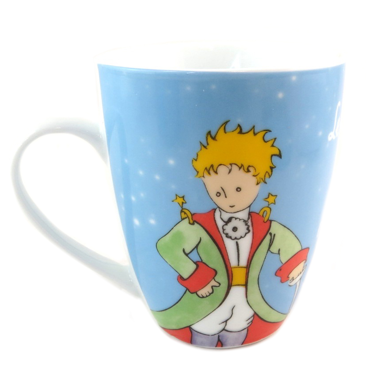 Coffret mug porcelaine \'Le Petit Prince\' bleu ciel - 10x8 cm - [P9910]