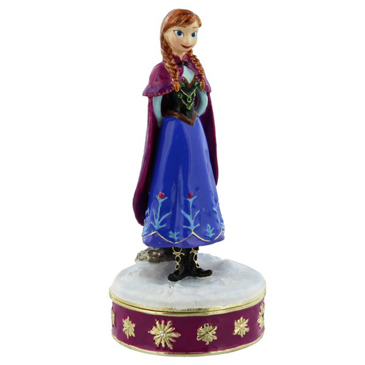 Coffret à Bijoux \'Frozen- Reine des Neiges\' bleu violet (Anna) - 115x5 cm - [Q3444]