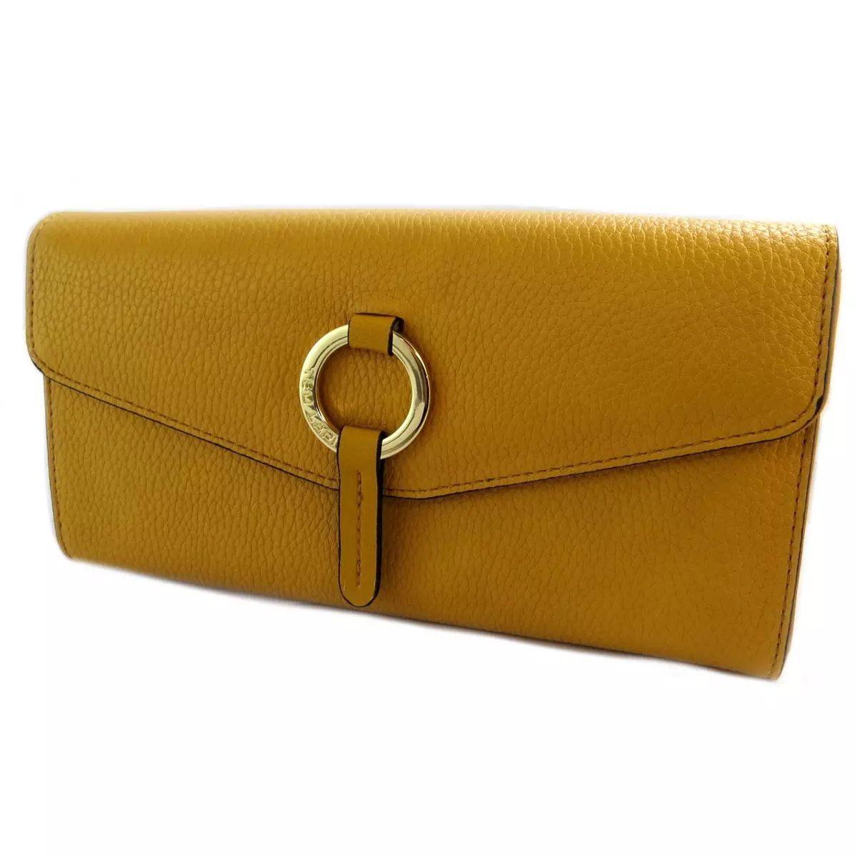 les trésors de lily Compagnon Pochette 'Ted Lapidus' jaune (2 compartiments) 21x12x25 cm [Q3463]