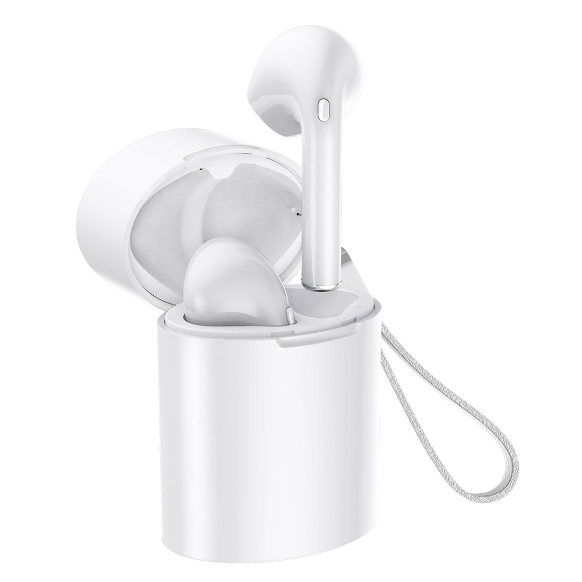 Ecouteurs sans fil / bluetooth \'Earbox Signature\' blanc (be mix) - 5x38x28 cm (4h30 d\'autonomie) - [R0333]