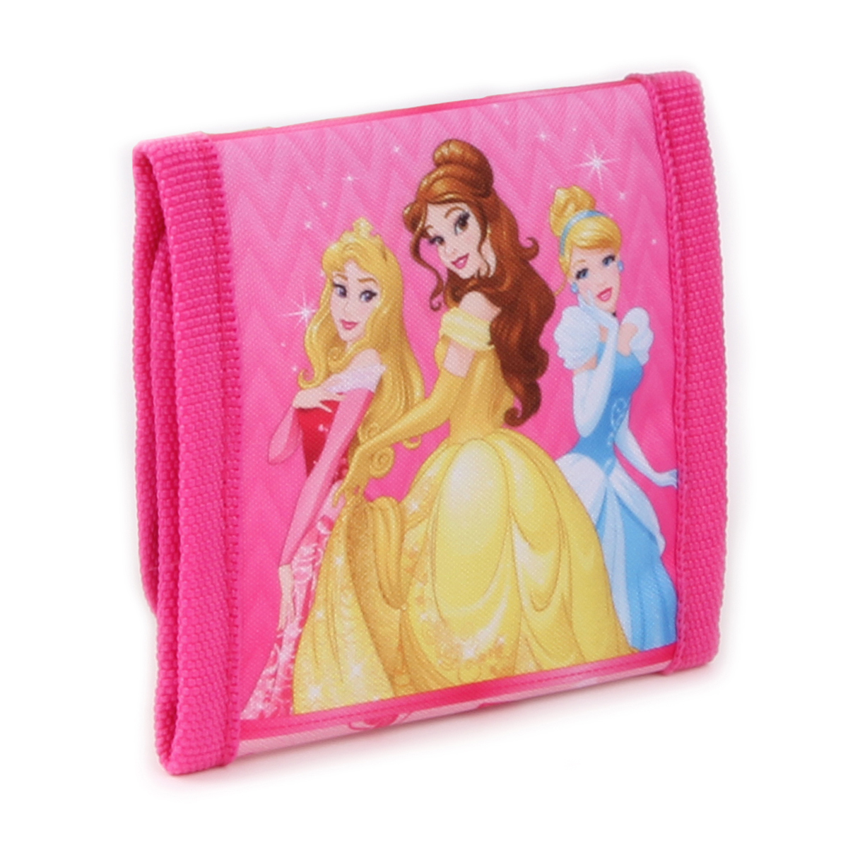 Portefeuille scratch \'Princesses Disney\' Rose - 10x10 cm - [A0112]