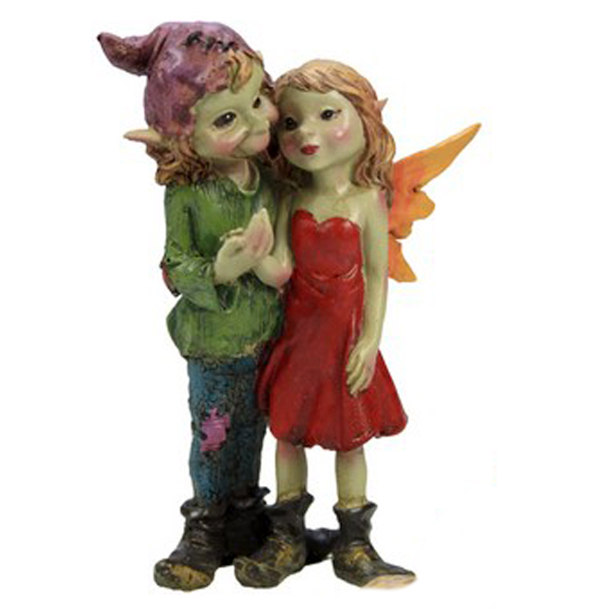 Figurine \'Pixie Couple\' love - 12 cm - [R7062]