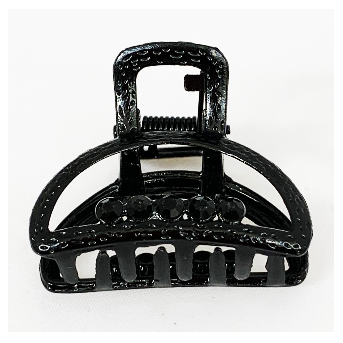 Mini-pince créateur \'Sissi\' noir - 40x30 mm - [R7283]