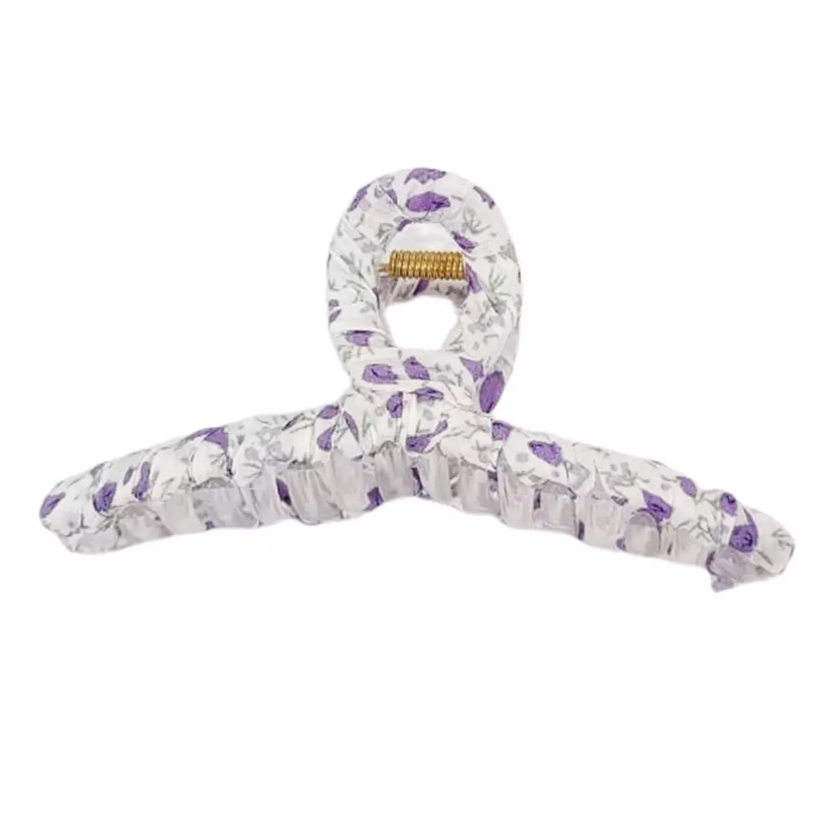 les trésors de lily Pince crabe créateur 'Liberty' violet 11x5 cm [R7334]