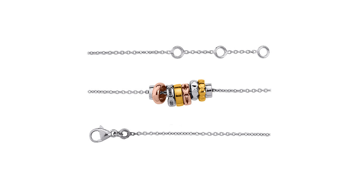 Bracelet En Argent Fin - Bijou Occasion - Modèle Simple - Sans Marque