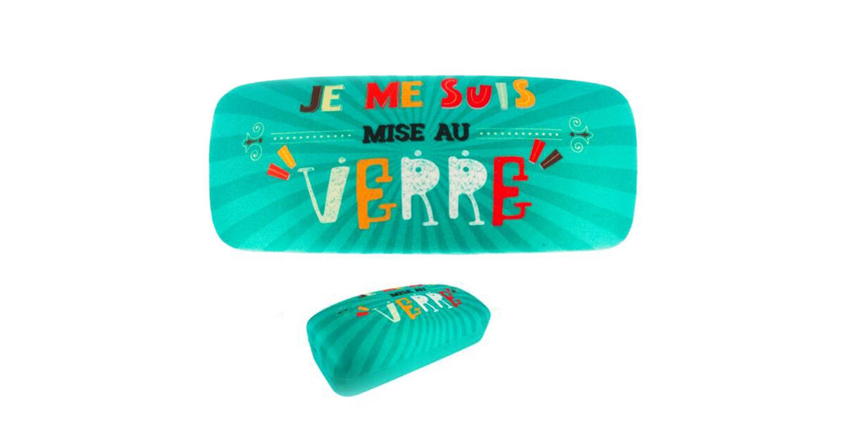 Generic Boîte à lunettes de soleil Portable à fermeture éclair,Etui lunettes à prix pas cher | Maroc