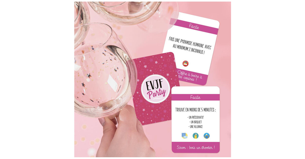 Glop Enterrement De Vie De Jeune Fille - Jeu à Boire - Bride To Be Team Bride Jeux De Cartes Adulte Jeu De Societe Pour Amz B07smyqx