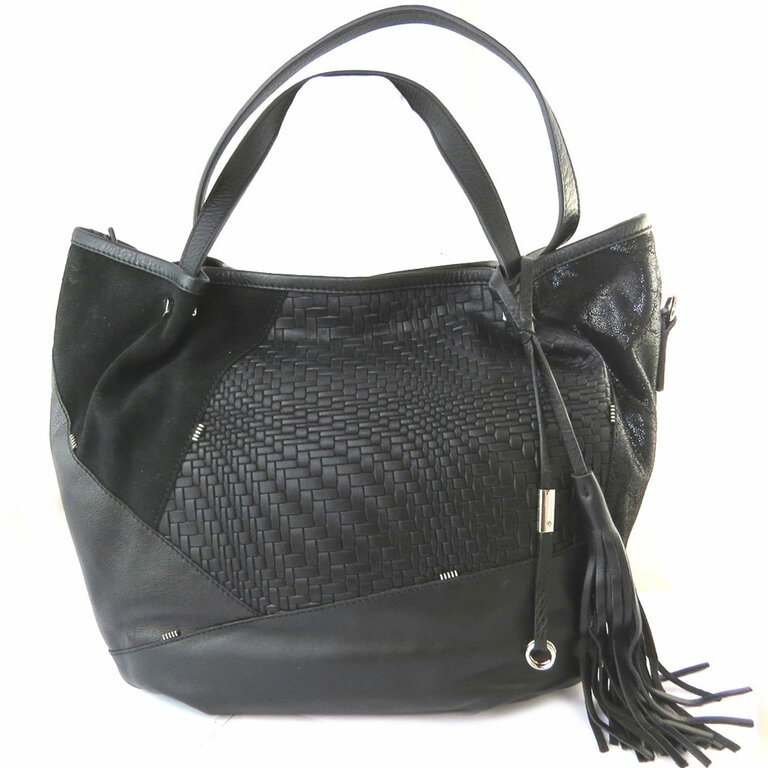 Sac à Main En Cuir Gianni Conti - Violet - Occasion Très Bon état