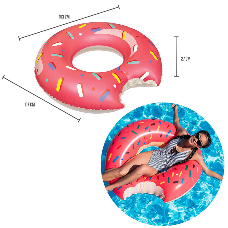 Bouée tube donut | À partir de 9 ans | 107 cm Bouée tube donut | À partir de 9 ans | 107 cm