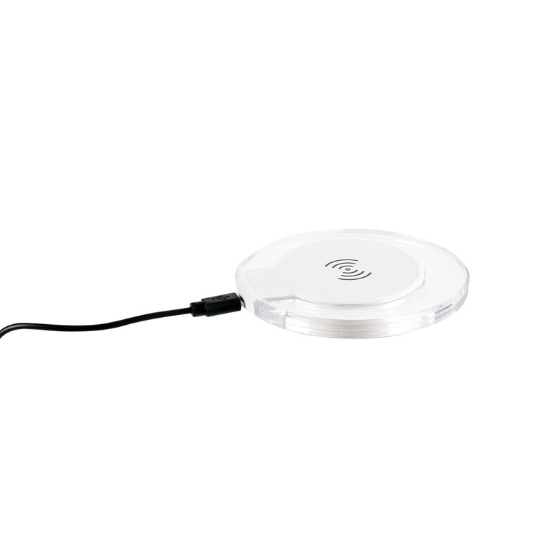 Chargeur Sans Fil 100W Ultra-mince - Diamètre 98 Mm, épaisseur 6,5 Mm - Avec Câble USB-C 1 Mètre - Noir, Blanc Ou Gris Argent