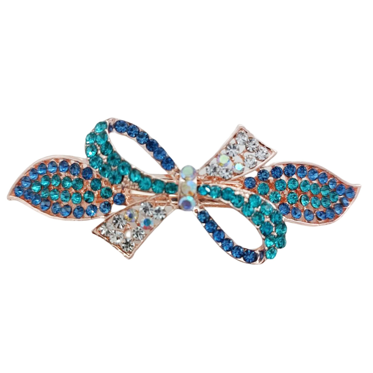 Barrette à Cheveux Créateur – Pierre Minéraux – Style Art Nouveau / Art Déco – Femme