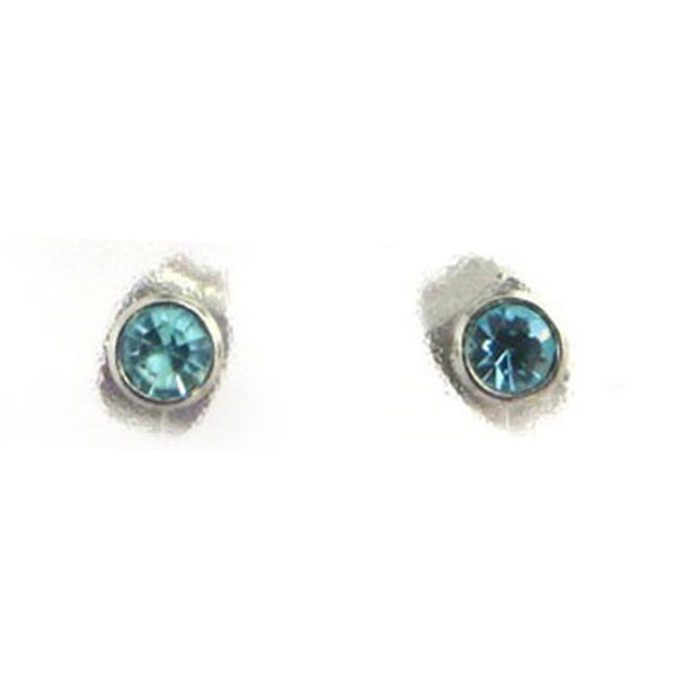 Boucles D’oreilles Argent 925 Et Turquoise - Dormeuses - Neuf Avec étiquettes
