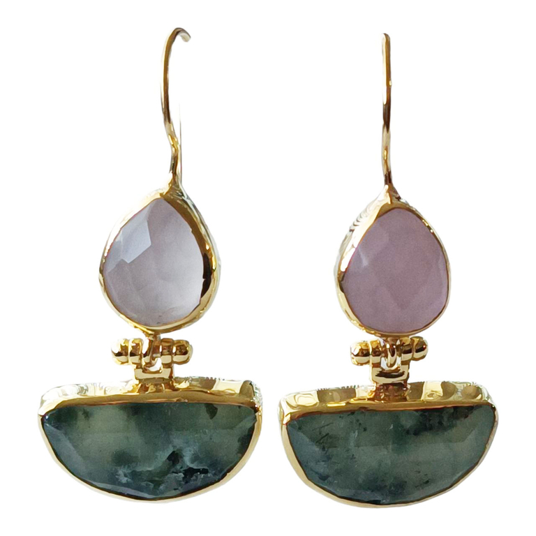 Très belles Boucles d'oreilles rondes gravées tout Argent 925 - BO-AR
