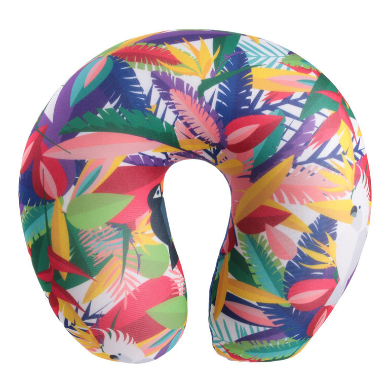 Coussin De Nuque De Voyage, Écureuil Avec Masque De Sommeil 3D Et Bouchons D'Oreille, Coussin De