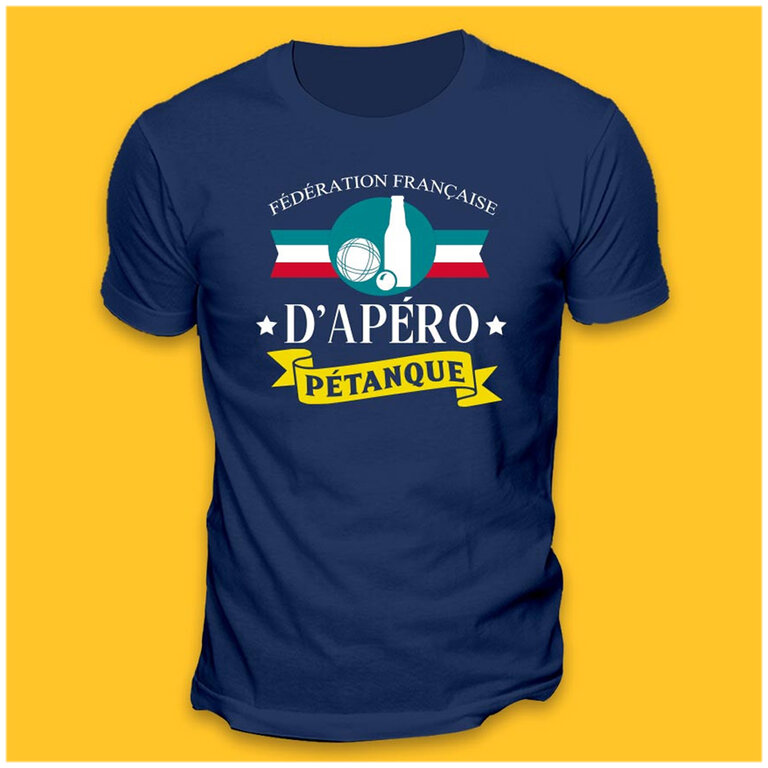 T-Shirt Pétanque Homme - Cadeau Idéal Pour Bouliste Passionné