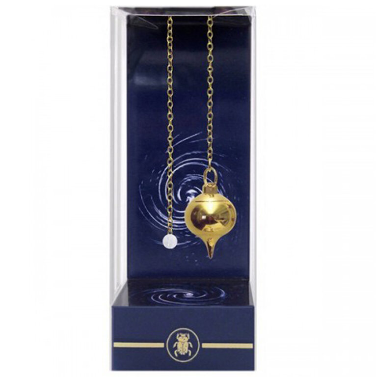 Pendule 'Oracle' doré - [J5458]