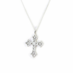 Pendentif croix ajourée argent Achat / vente pas cher