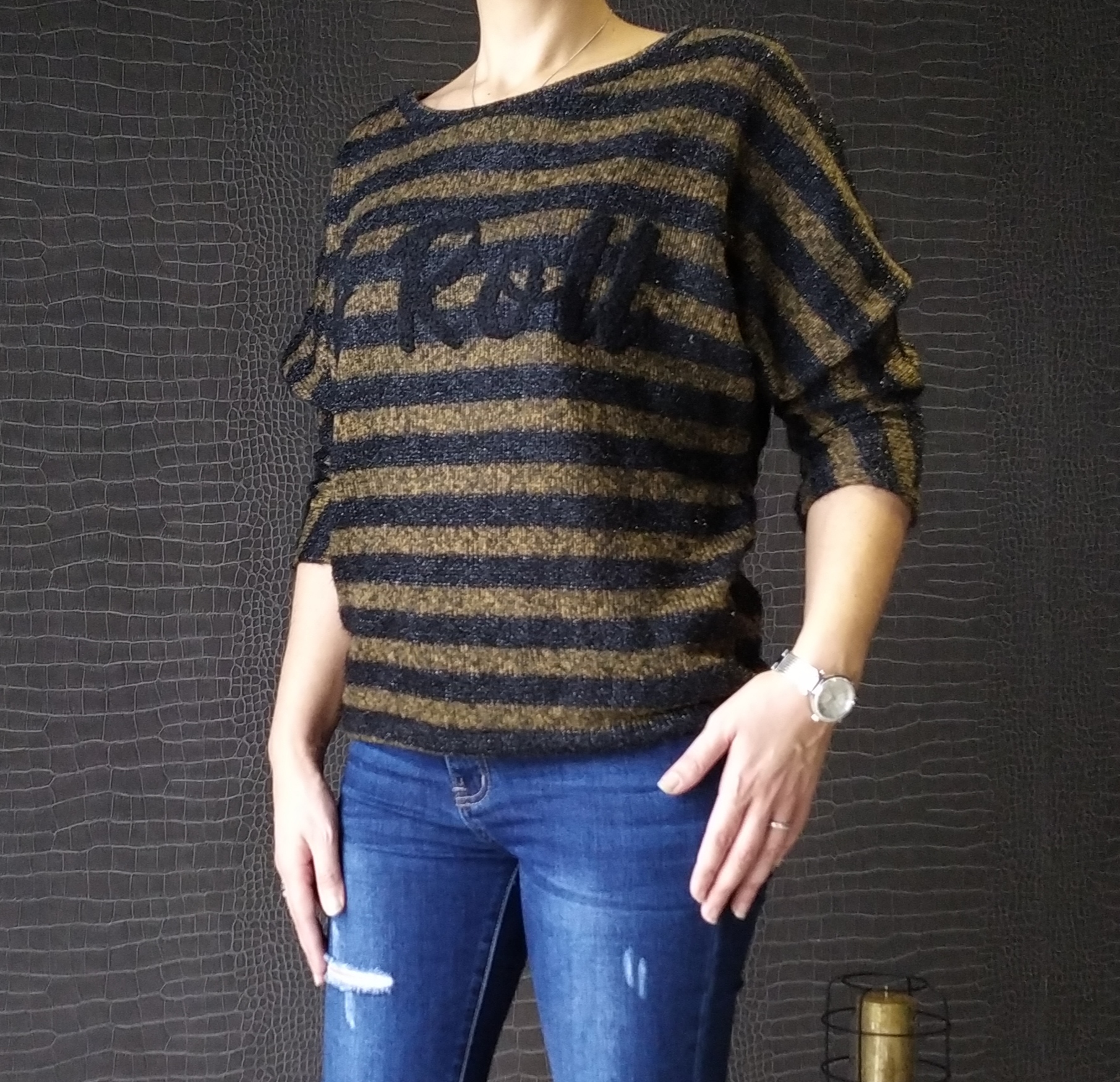 PULL OVERSIZE OCRE 1