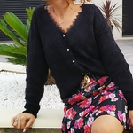 LYSE jupe courte imprimé floral femme