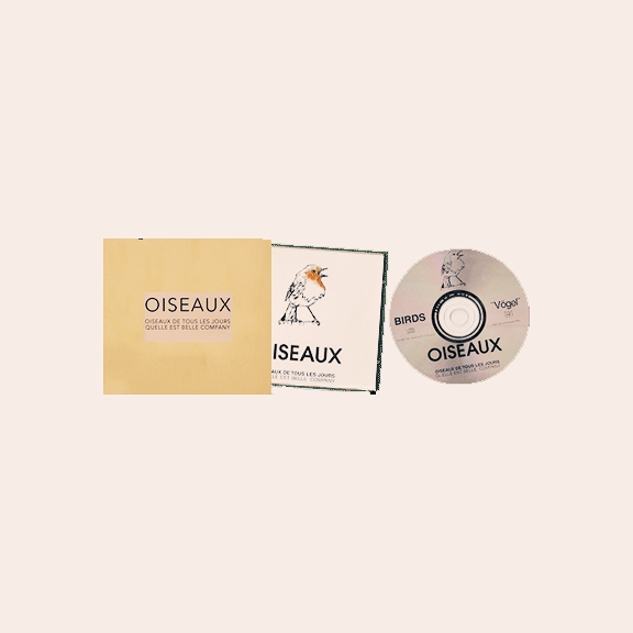 cd chants d'oiseaux communs