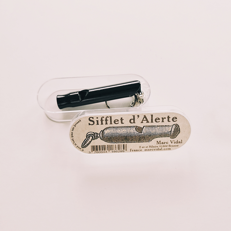 Sifflet d'alerte - Aquitaine Materiel Secours