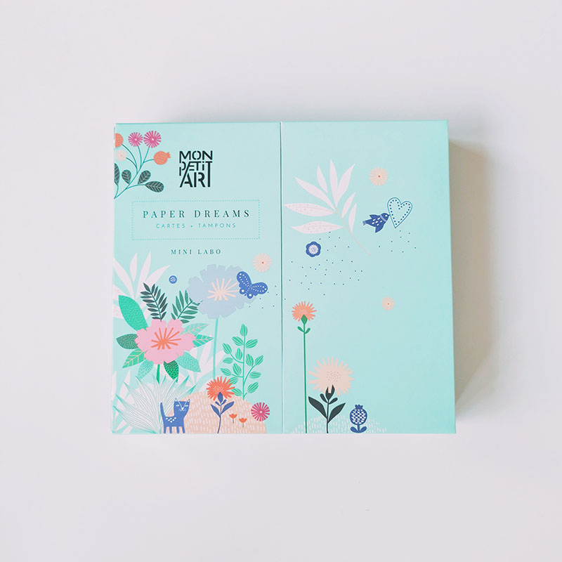 Coffret de correspondance scrapbooking - Mon Petit Art