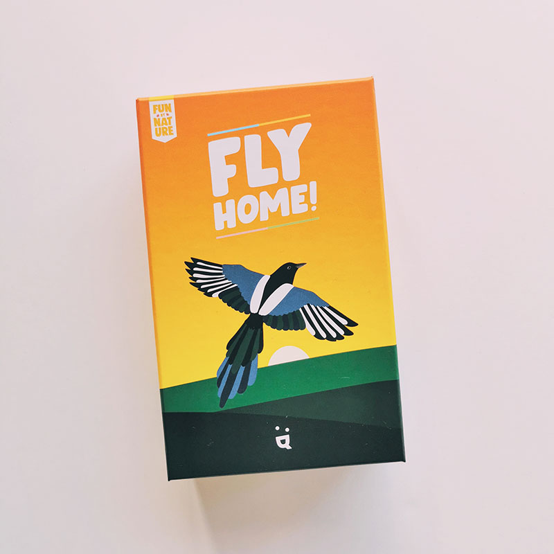 Jeu de société coopératif sur les oiseaux Fly Home - à partir de 6 ans