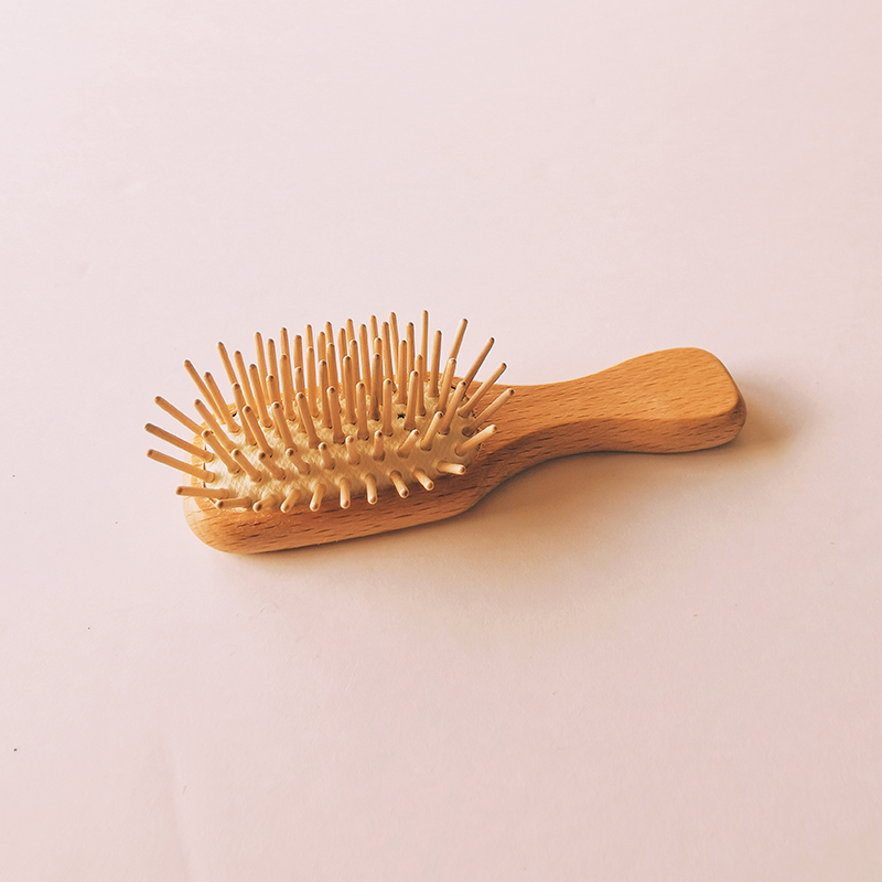 Brosse à cheveux mini de poche en bois enfant adulte - Redecker