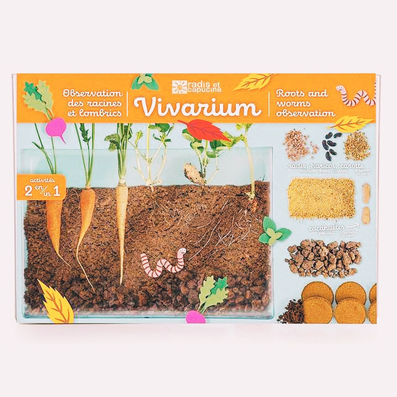 Vivarium visioracine - Radis et Capucine