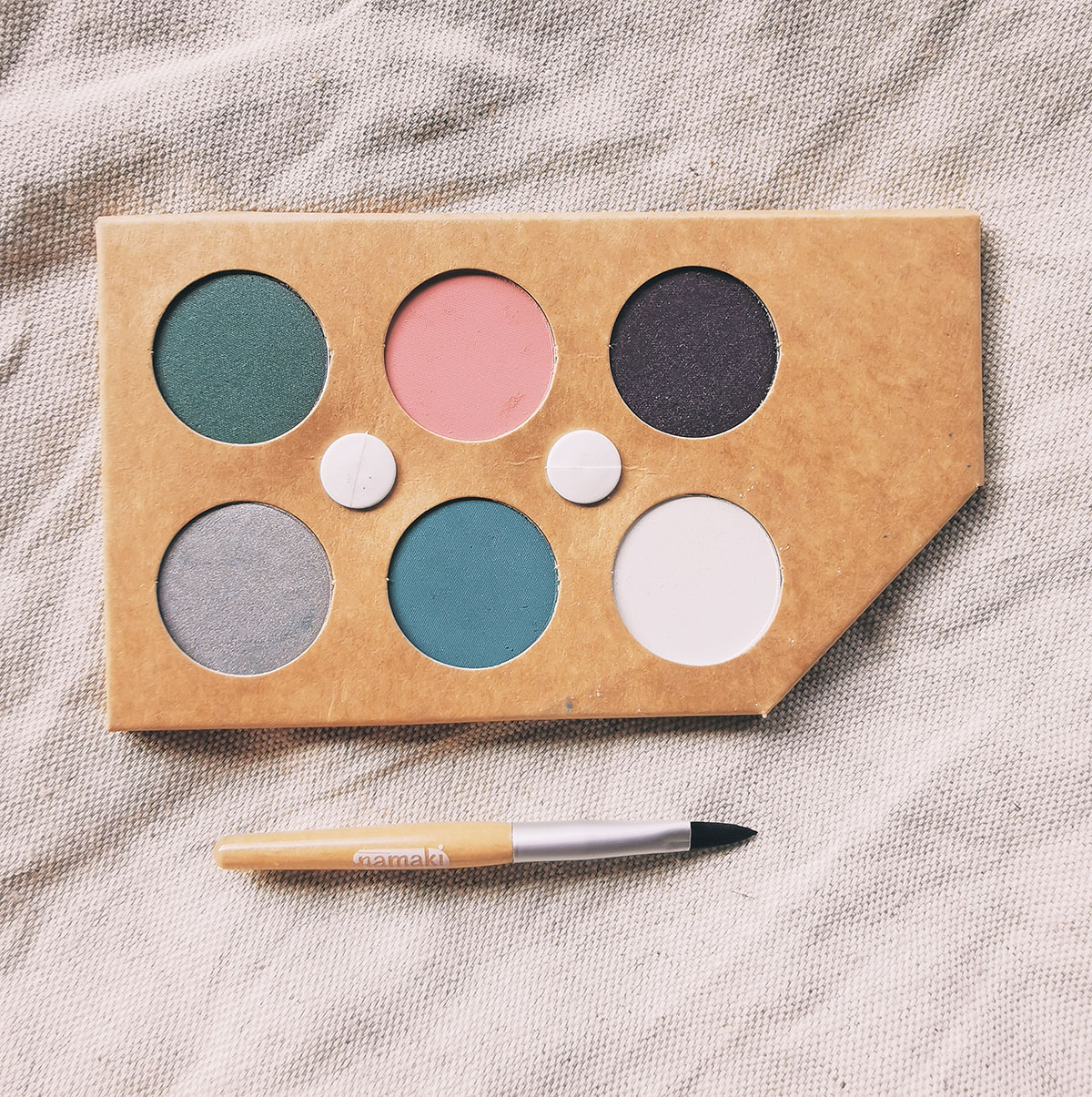 Kit de maquillage naturel 6 couleurs - Mondes enchantés
