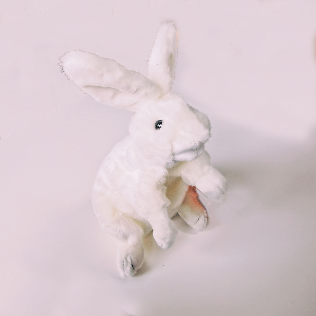 Marionnette - Grand lapin blanc