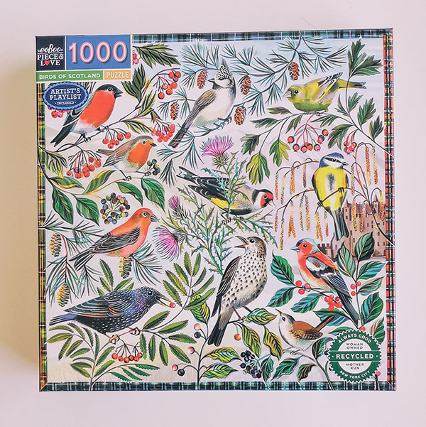 Puzzle Oiseaux d\'Ecosse - 1000 pièces