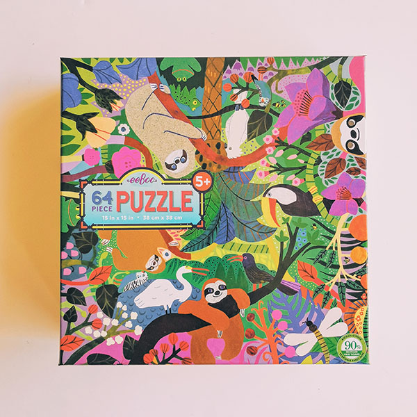 Puzzle 64 pièces - Paresseux