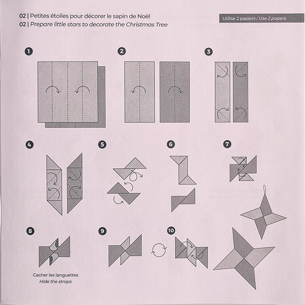 Étoiles de Ninja Origami, DIY Enfant