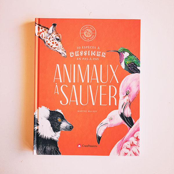 Animaux à sauver - 30 espèces à dessiner