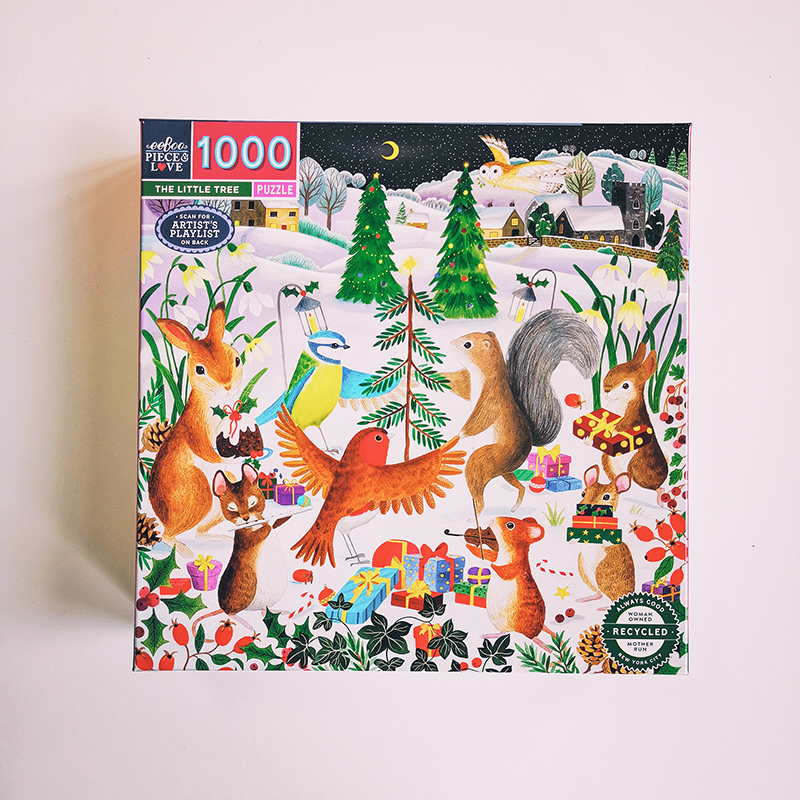 Puzzle 1000 pièces - Le petit arbre de Noël