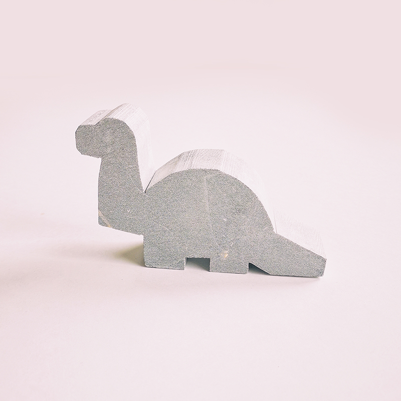 Figurine brachiosaure à sculpter en stéatite