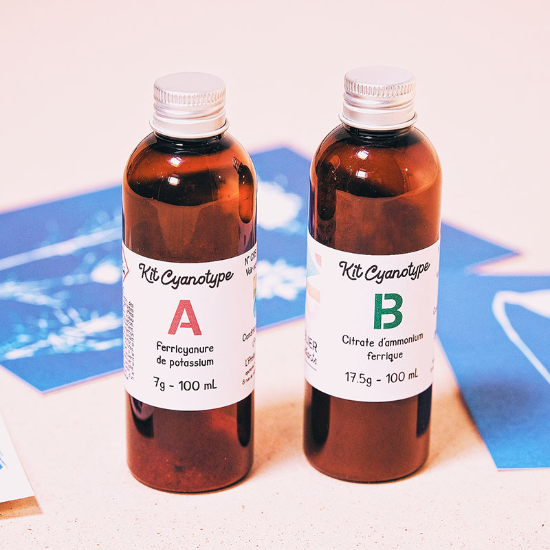 Produits recharge pour cyanotype