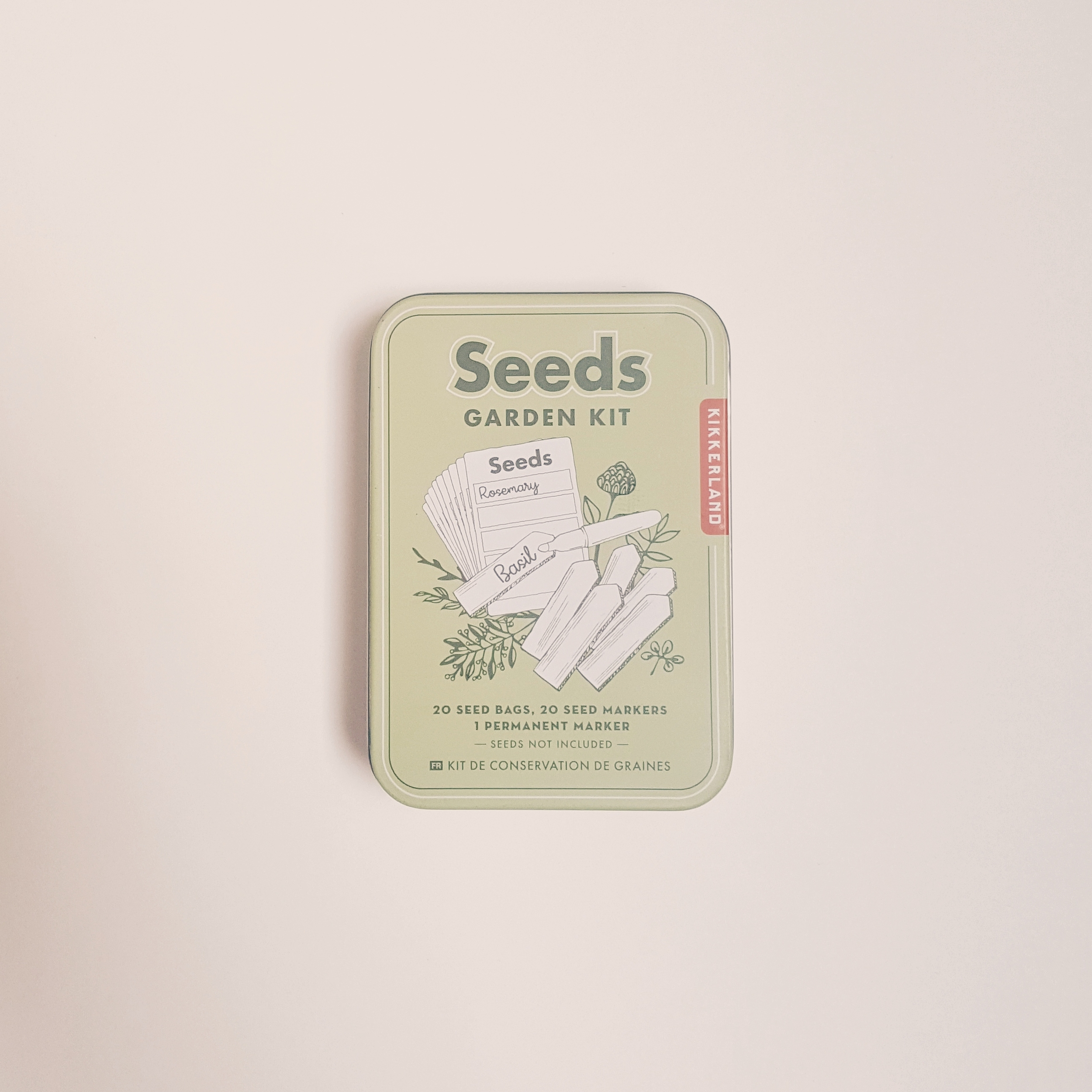 Kikkerland Seed Garden Kit