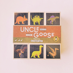 cubes en bois dinosaures uncle goose