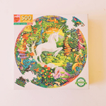 puzzle rond 500 pièces licorne à partir de 7 ans eeboo