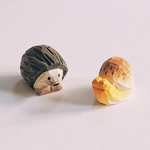 figurines-en-bois-petits-animaux-herisson-escargot