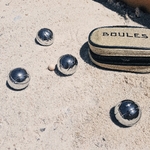 mini jeu de pétanque