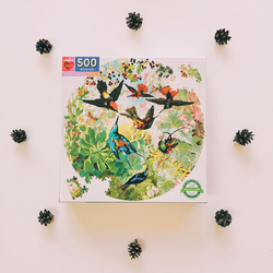 Puzzle Oiseaux 1000 pièces Cavallini - Pastel Shop