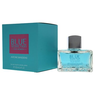 boite et flacon de blue seduction antonio banderas