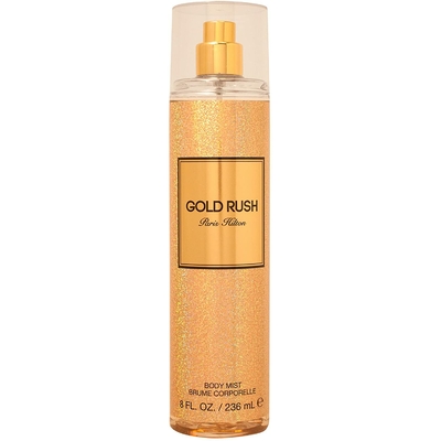 flacon de Brume corporelle Gold Rush by Paris Hilton