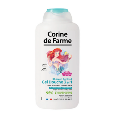 Gel douche 3 en 1 La Petite Sirène (500ml)