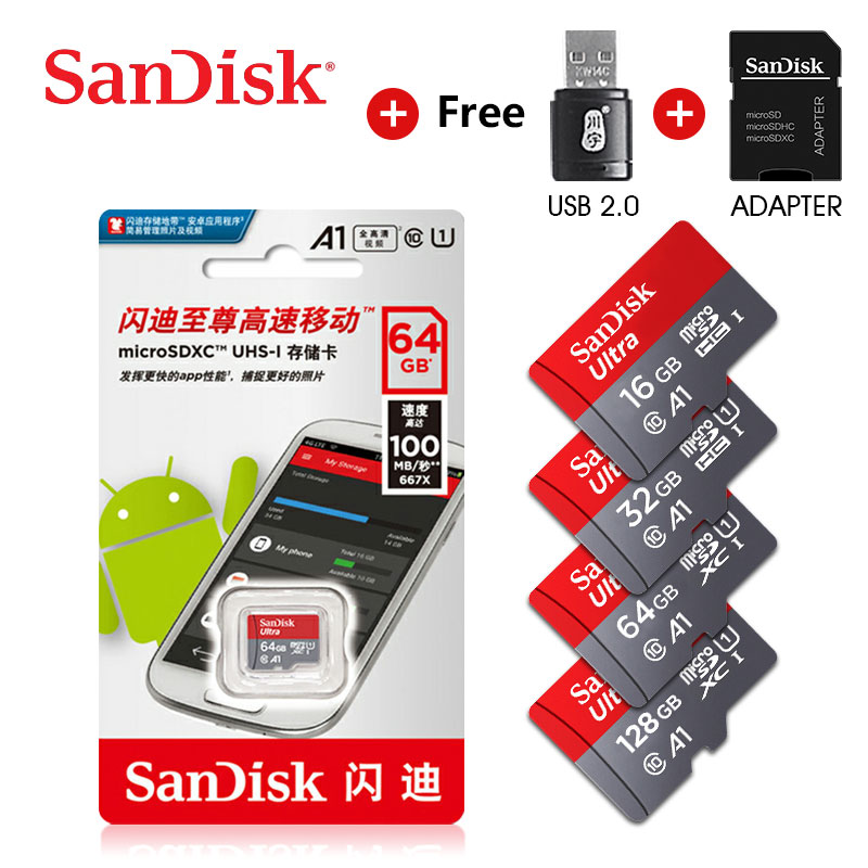 Carte-m-moire-SanDisk-Ultra-400-go-256-go-200-go-128-go-64-go-98