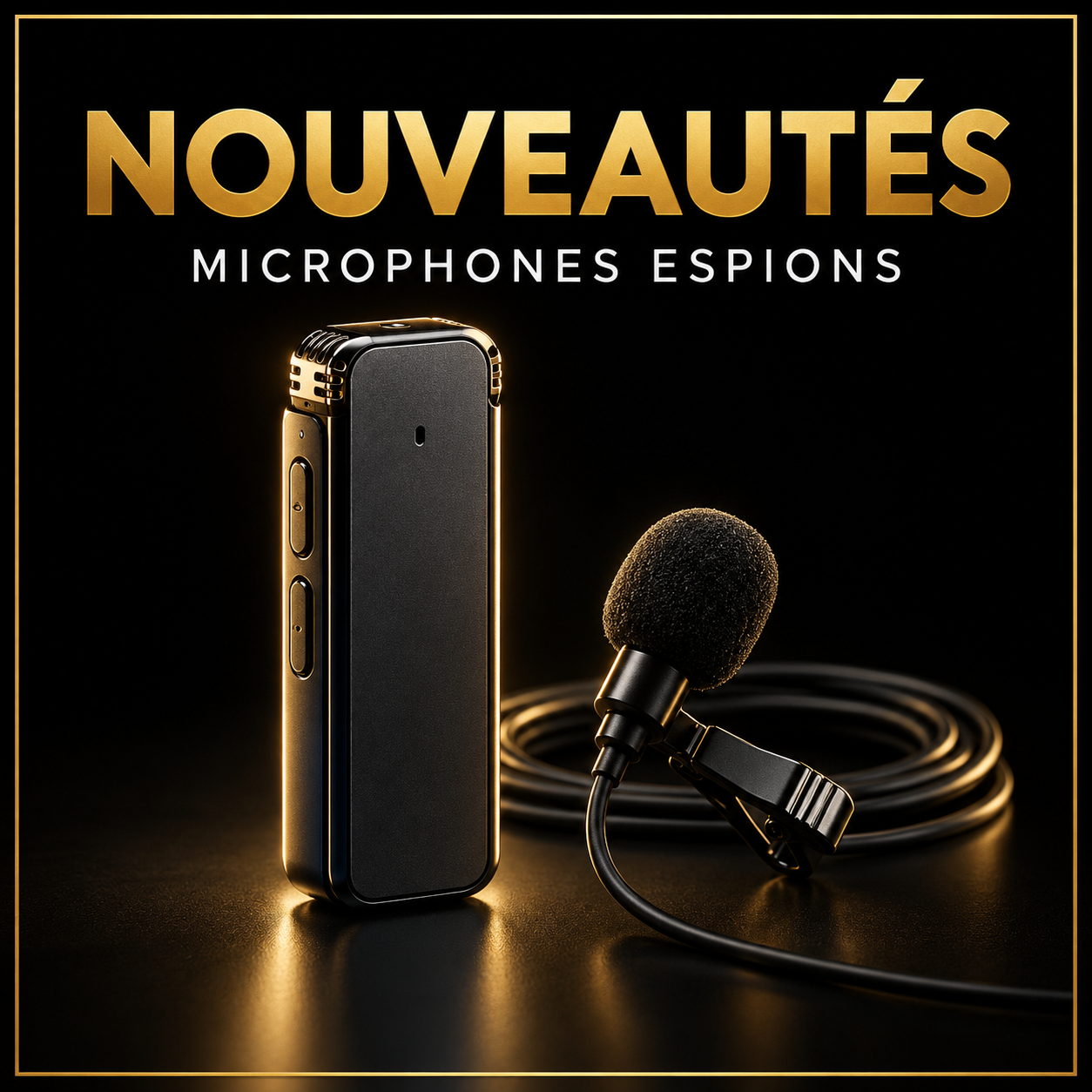Nouveautés — MICROPHONE ESPION