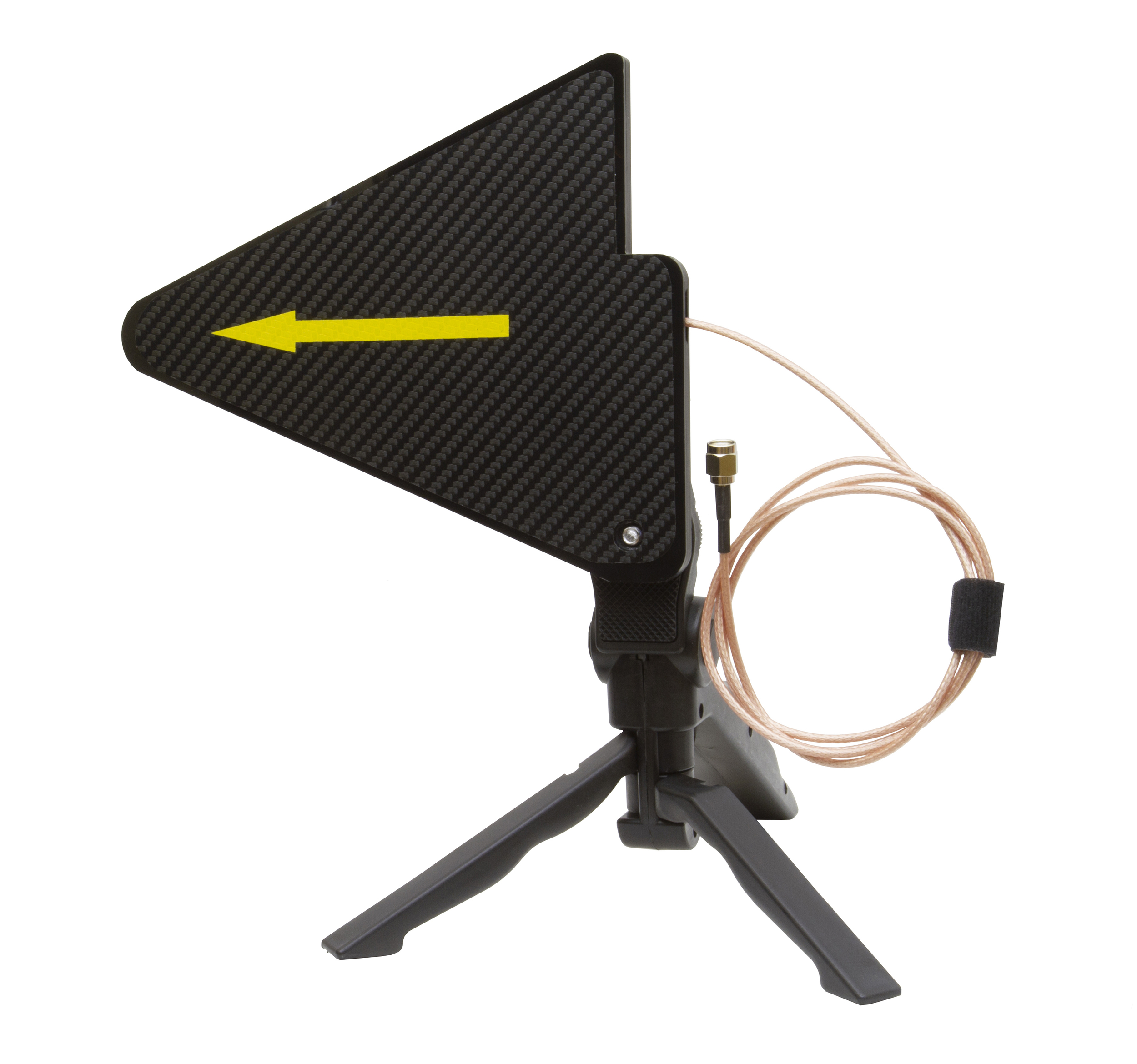 Antenne directionnelle MWA-6 triangulaire sur mini trépied